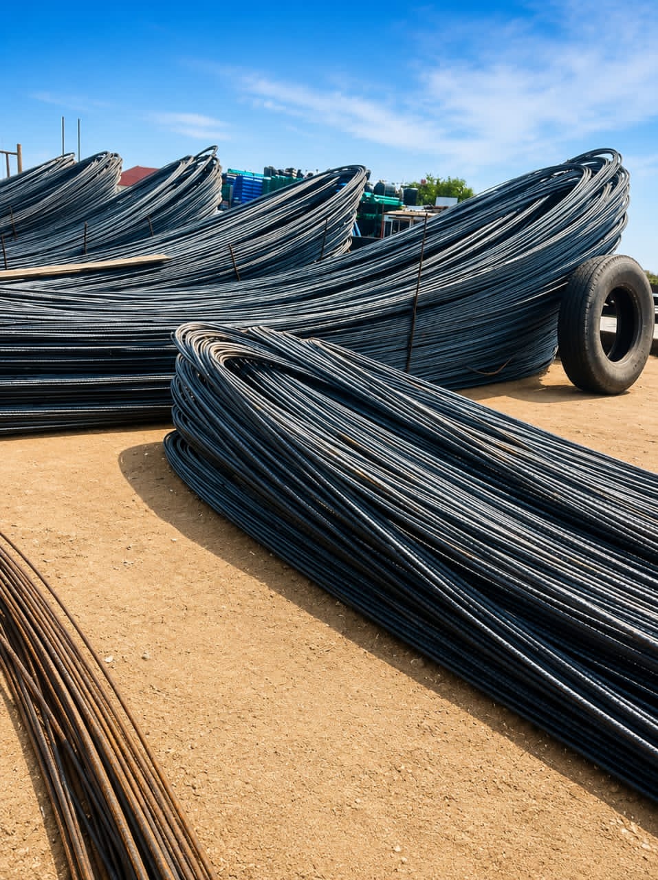Raloyd quarter rod and coiled stock